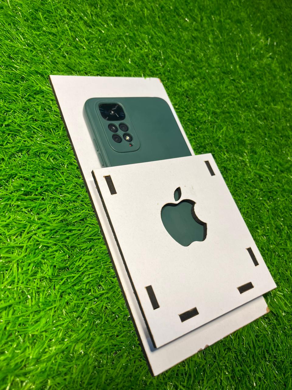 Wooden Mobile Holder ā Laser-Cut Stand