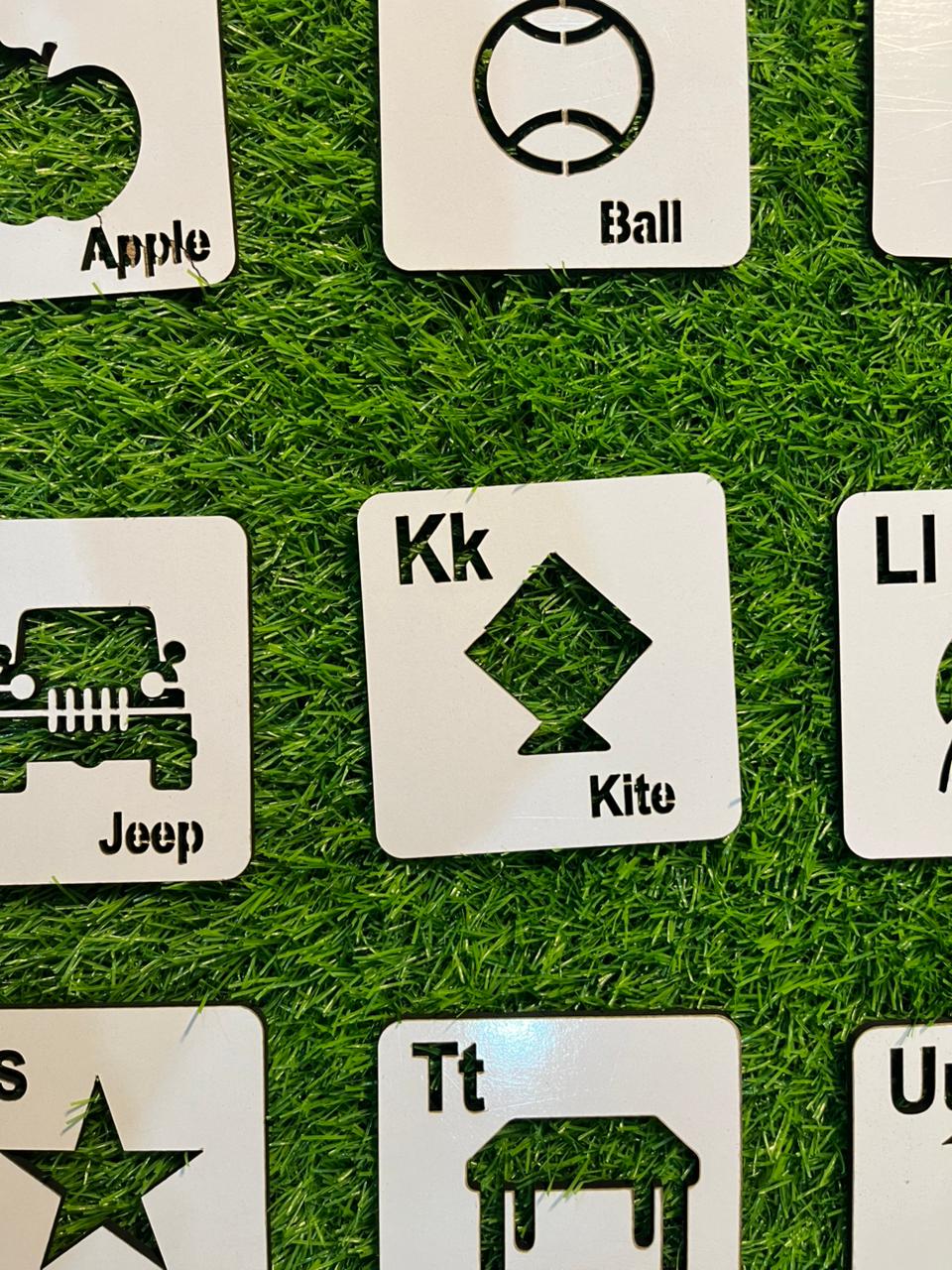 Kid Practice™ A to Z Wooden Alphabet Set