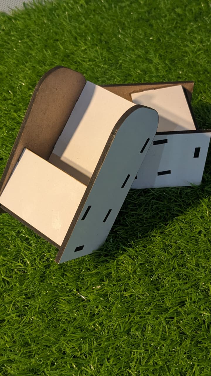 Clear Acrylic Business Card Holder – Set of 2 | Modern Desk Organizer Display