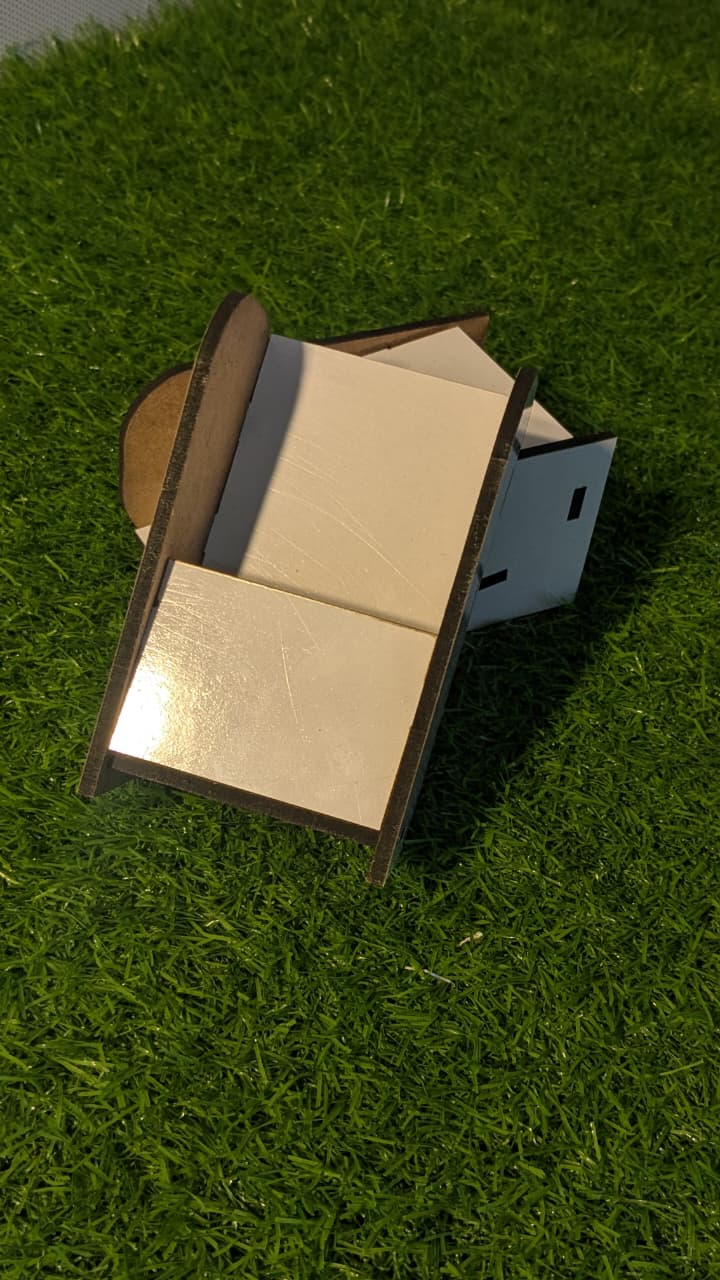 Clear Acrylic Business Card Holder – Set of 2 | Modern Desk Organizer Display